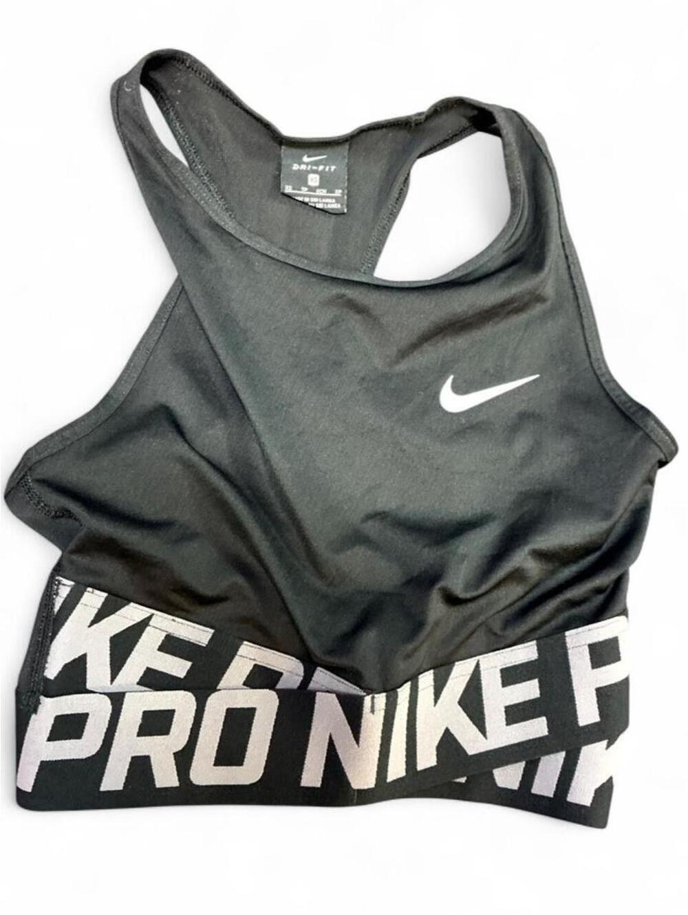 Nike Women's Black and Grey Vests-tanks-cami